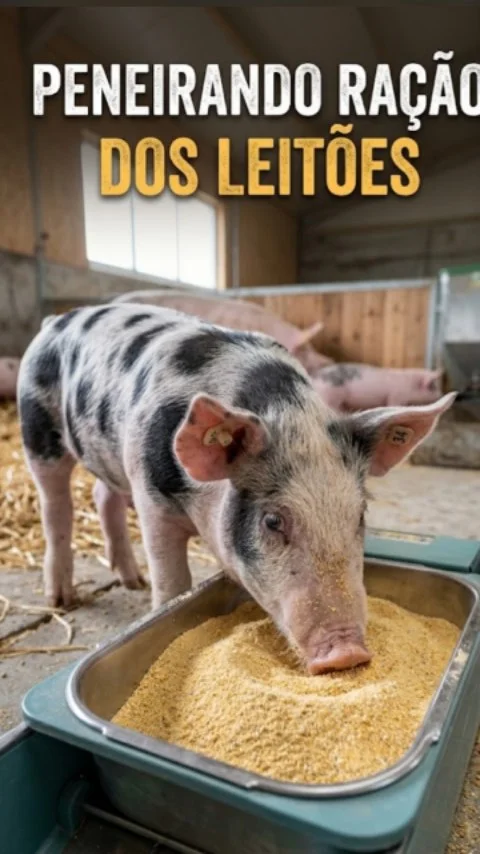 Registro do trabalho de manejo compartilhado pela Aurora Suínos